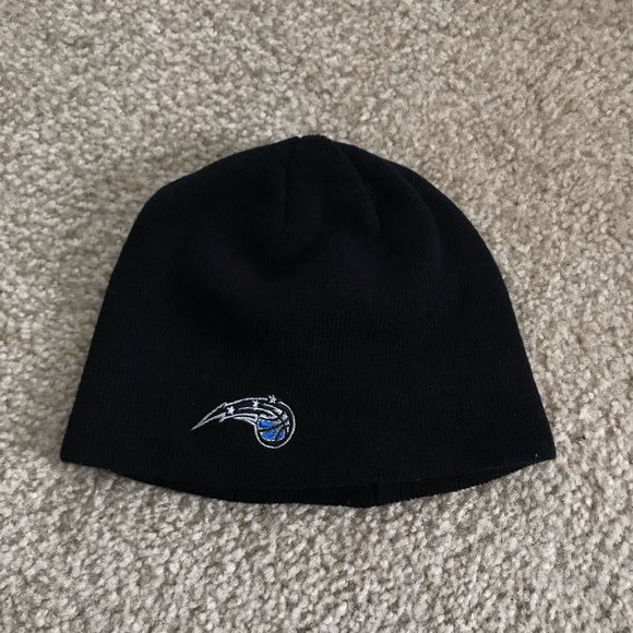 adidas Other - Vintage Adidas Black Orlando Magic Beanie Hat Basketball NBA